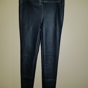 Loft faux leather skinny pants